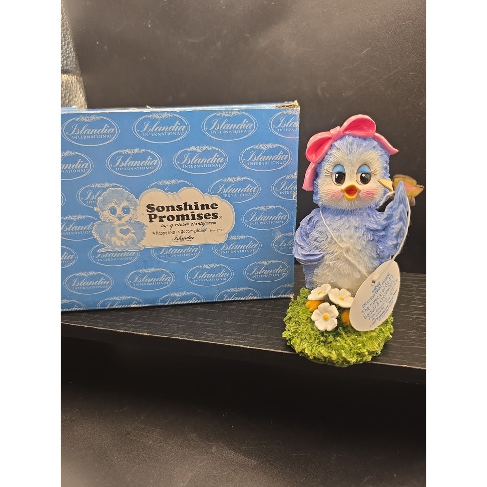 Sunshine Promises By Gretchen Clasby   #6002 owl butterfly Flowers